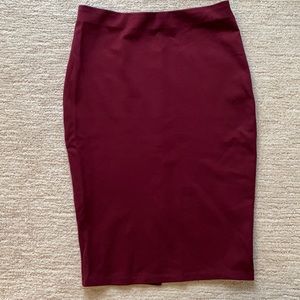Search for sanity midi stretch skirt